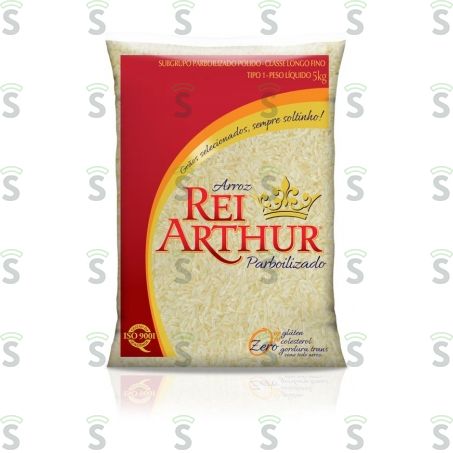  Arroz Rei Arthur Parboilizado T1 5kg