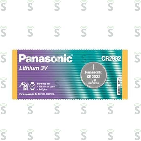  Pilha Lithium Panasonic 3v Embalagem 1un