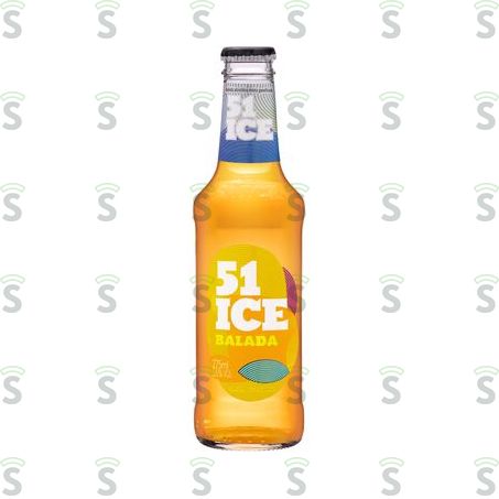  Bebida Mista Alcoólica 51 Ice Balada Garrafa 275ml