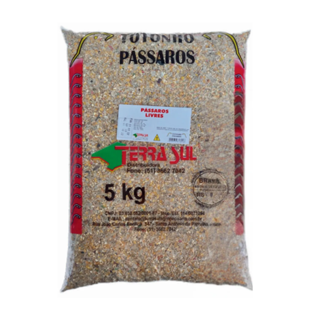 Passaros livres terra sul 5kg