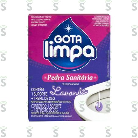  Pedra San Gota Limpa 25g Lavanda