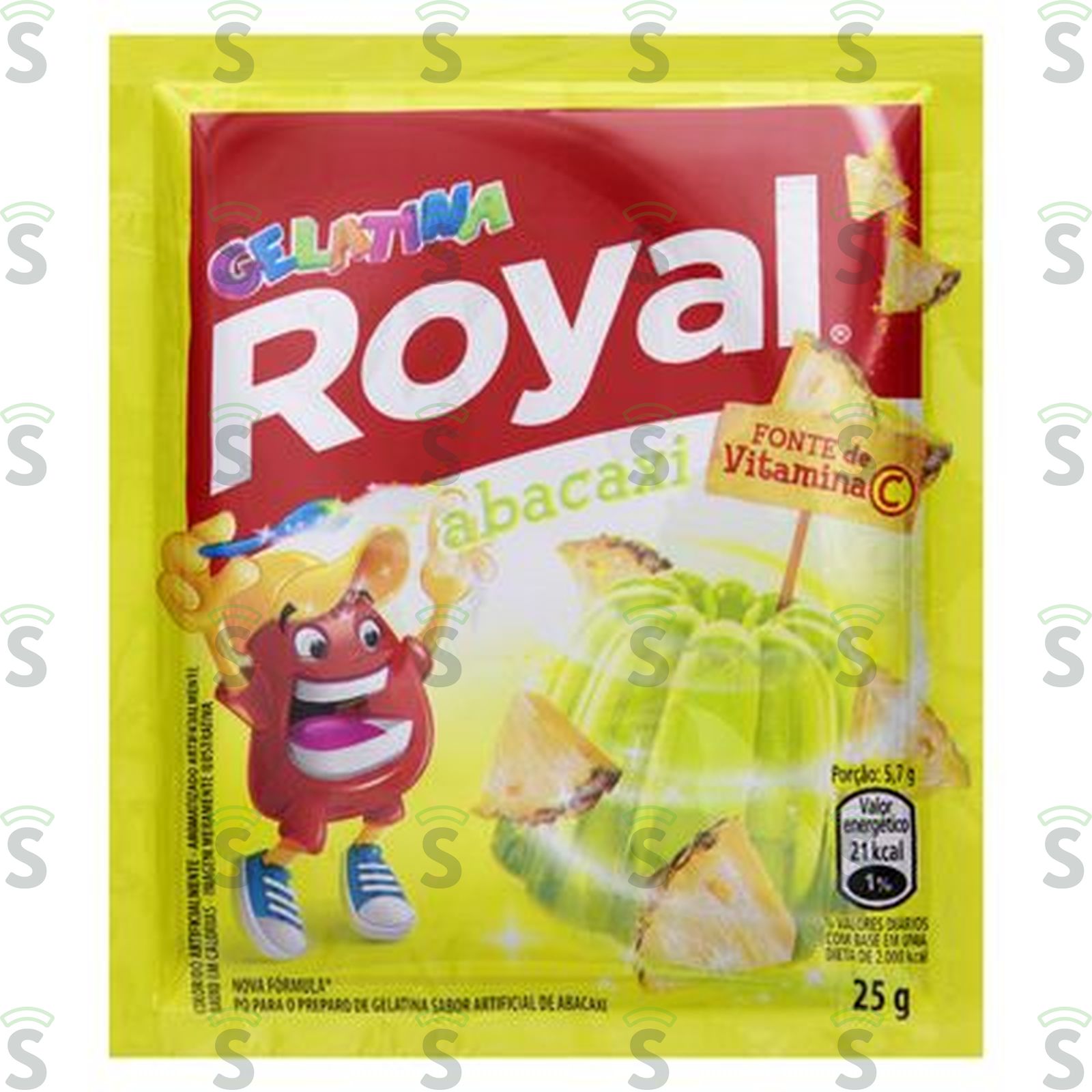 Gelatina Royal Abacaxi Sachê 25G