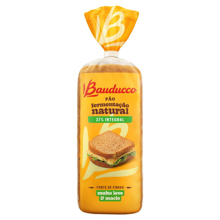 Pão de Forma Bauducco 390g - 36% Integral