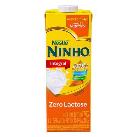 LEITE UHT INTEGRAL ZERO LACTOSE NESTLÉ NINHO FORTI+