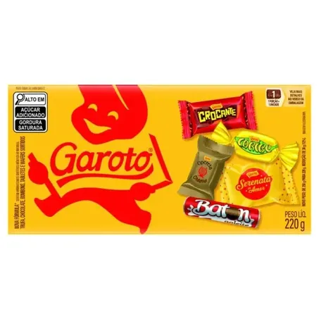 Nestle Garoto Caixa de Bombons Sortidos 220g