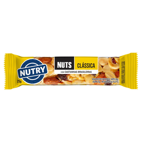 Barra de Cereal Nutry Nuts 25g - Clássica