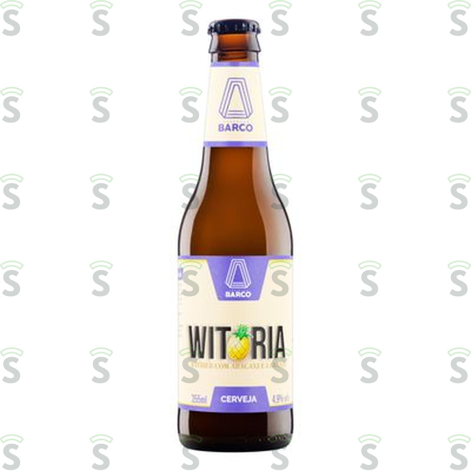 Cerveja Witbier Witoria Abacaxi E Laranja Barco Garrafa 355ML