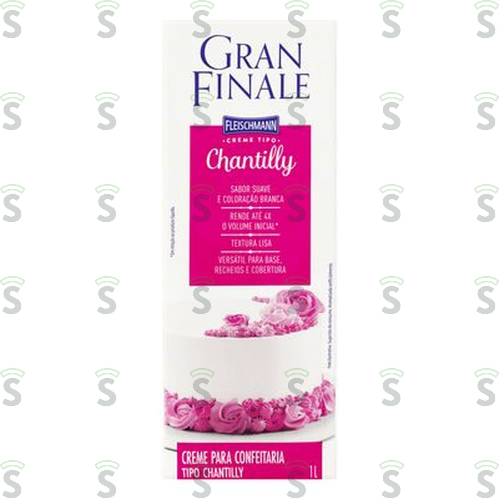 Creme Fleischmann Gran Finale tipo Chantilly Caixa 1lt