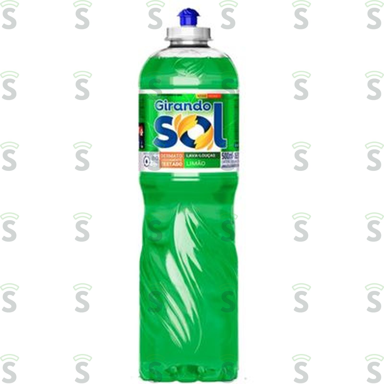 Detergente Líquido Girando Sol Limão Embalagem 500ML
