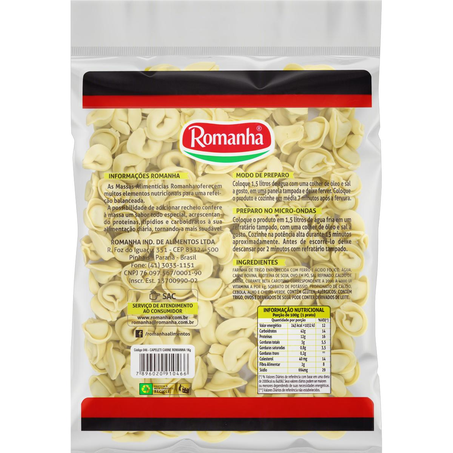 Capeletti Romanha 1kg - Carne