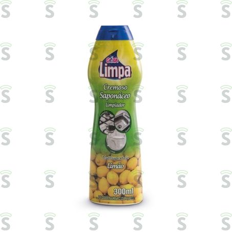  Gota Limpa-saponaceo Cremoso 300ml Limao