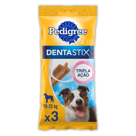 Biscoito Dentastix Pedigree 77g - Raças Médias