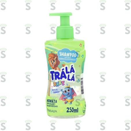 Shampoo Trá Lá Lá Kids Hidrata Frasco 250ml