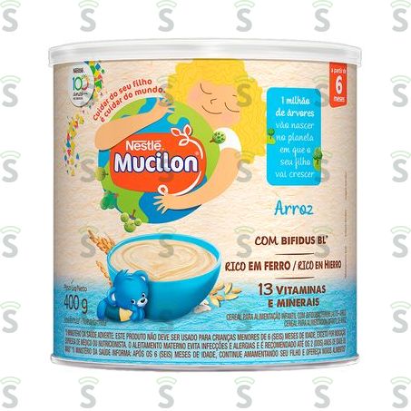  Mucilon-cereal 400g Arroz