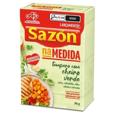  Sazon- Na Medida Tempero 30g Cheiro Verde