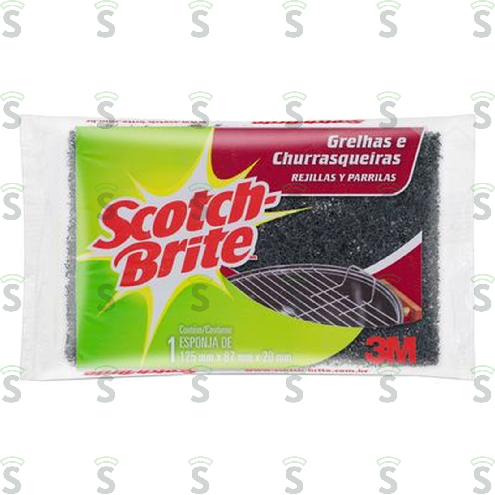 Esponja Scotch Brite Grelhas E Churrasqueiras 1UN