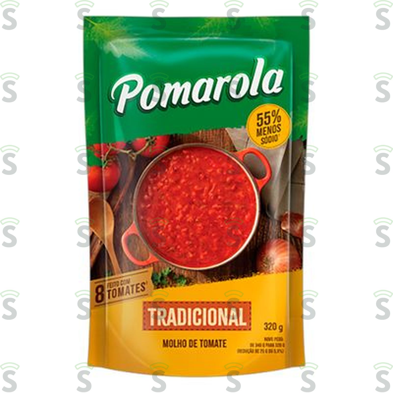 Molho de Tomate Tradicional Pomarola Sachê 320G