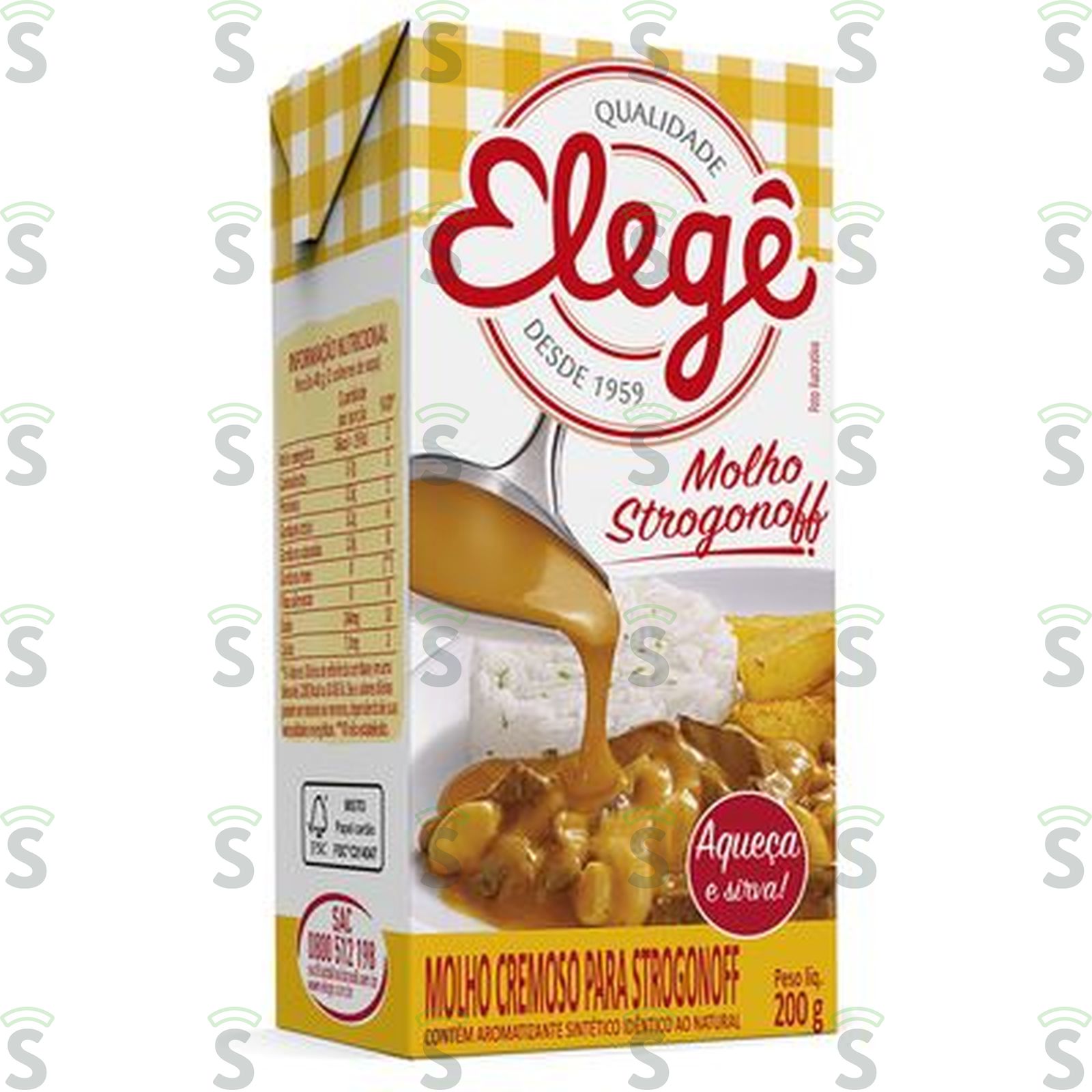 Molho strogonoff eçege 200gr