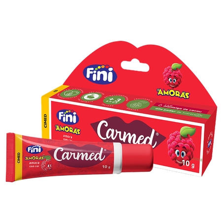 Hidratante Labial Carmed Fini Amoras 10g 
 