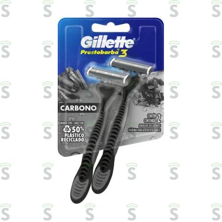  Gillette-prestobarba 3 Carbono C/2