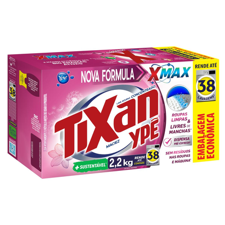 Sabão em Pó Tixan 2,2kg - Maciez