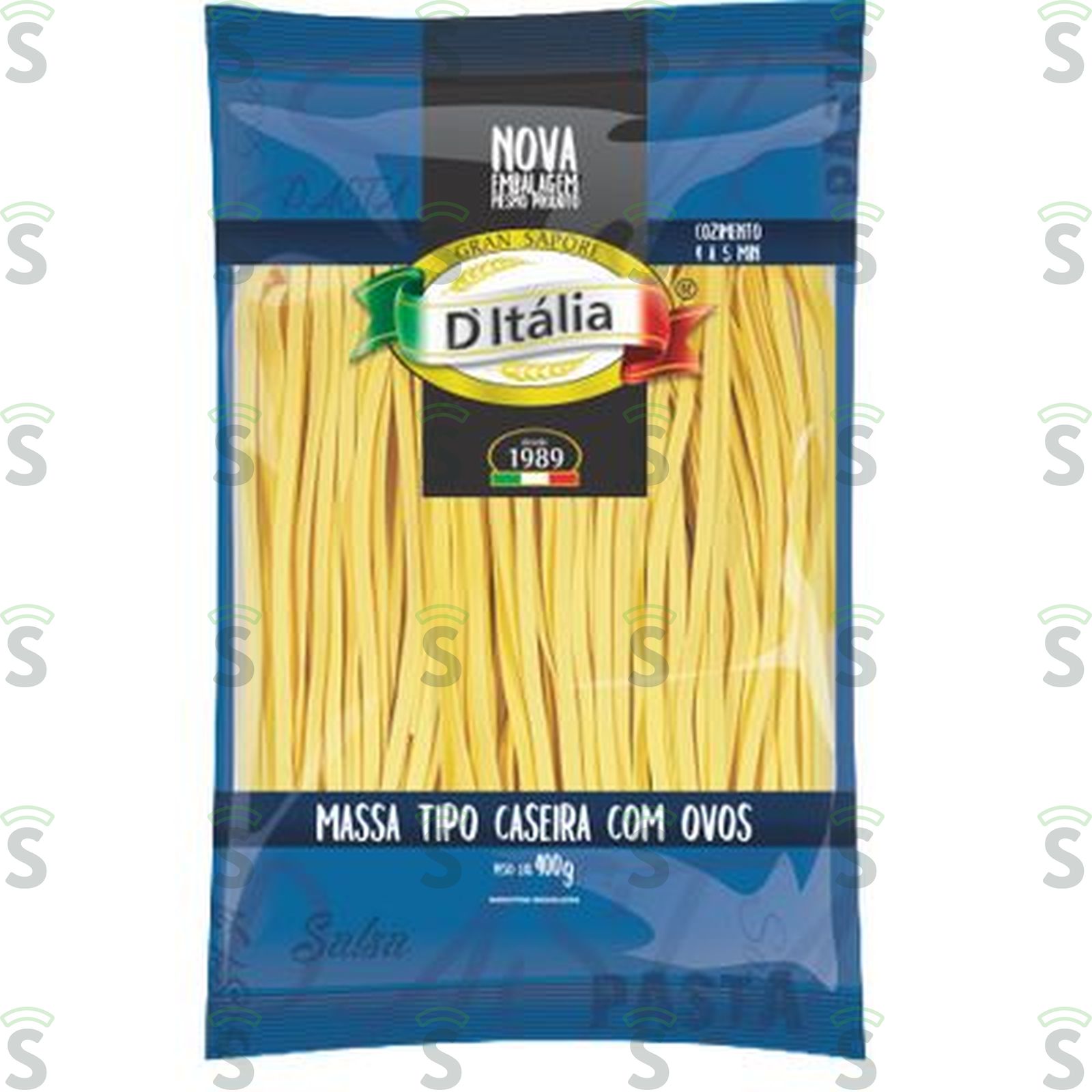 Ditalia-massa caseira 400g fettuccine n3