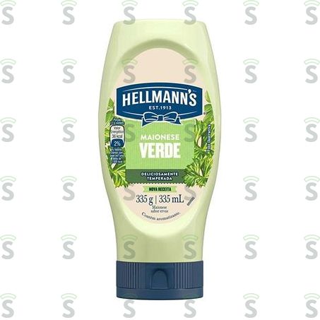  Hellmanns-maionese Pet 335g Verde