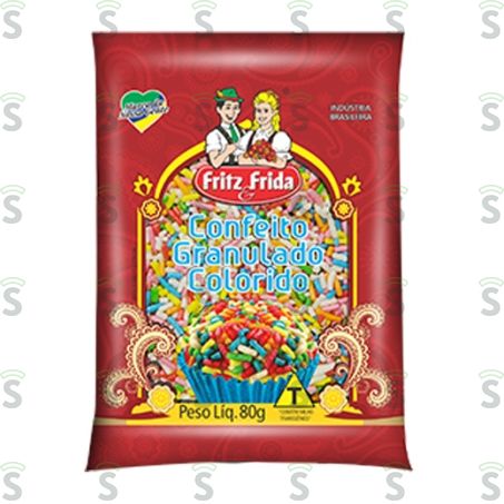  Fritz Frida-confeito Gran.colorido 80gr