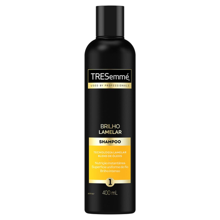 Shampoo TRESemmé 400ml - Brilho Lamelar