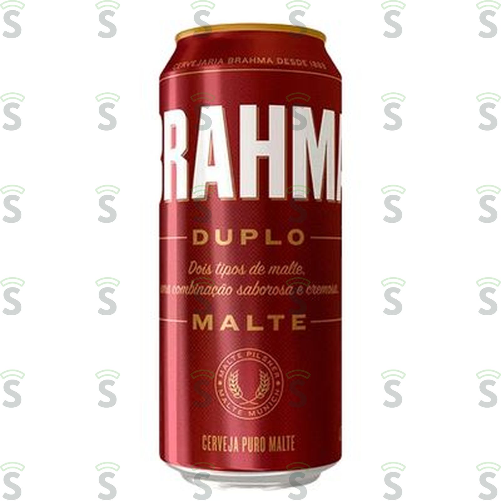 Cerveja Pilsner Duplo Malte Brahma Lata 473ML