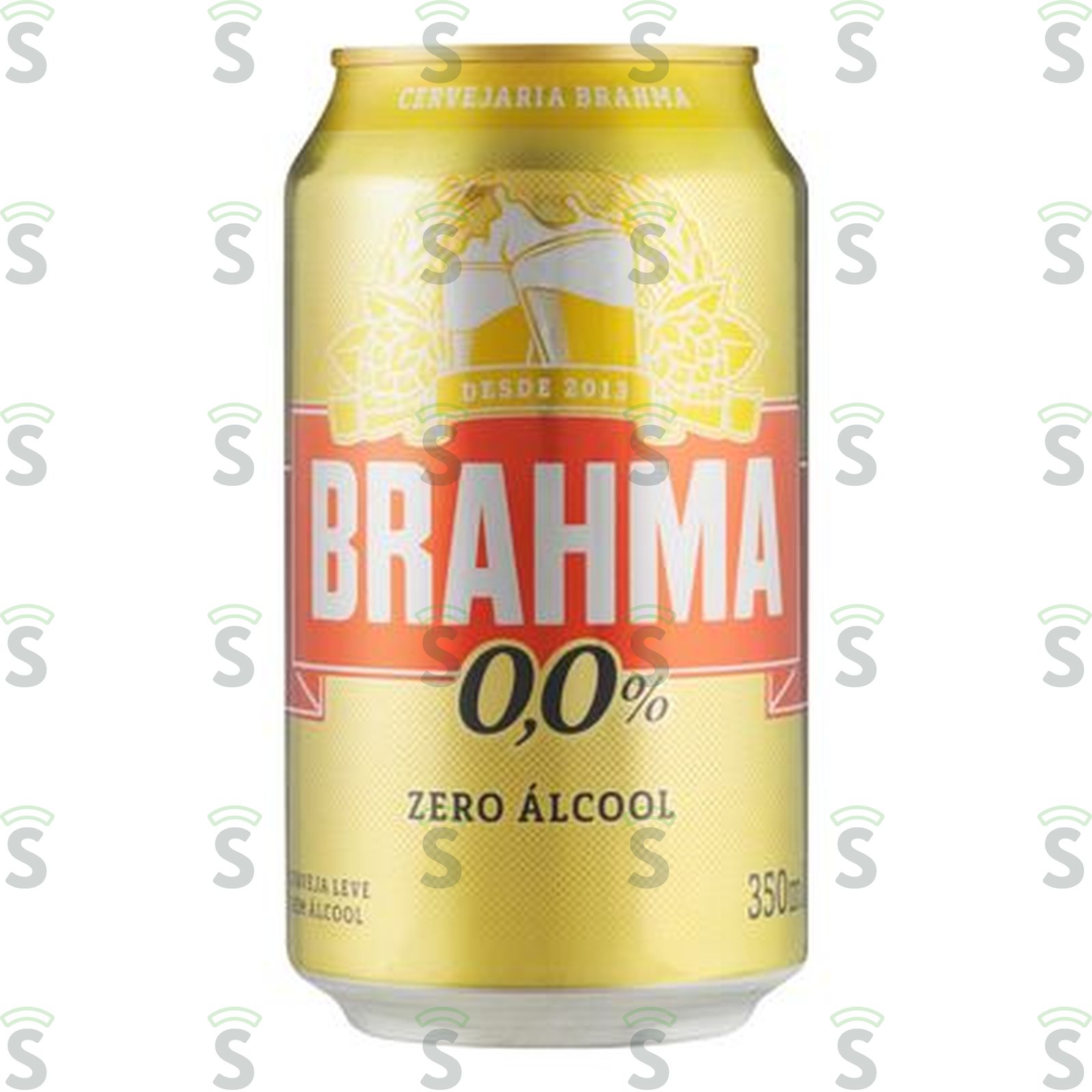 Brahma-cerveja zero alcool 350ml lata