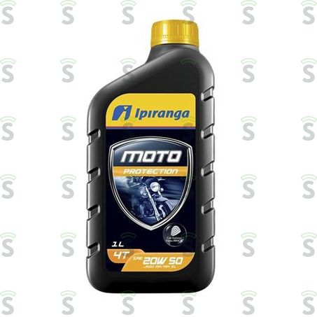  Óleo Lubrificante Para Moto Ipiranga Protection Sl 20w50 4t Embalagem 1lt