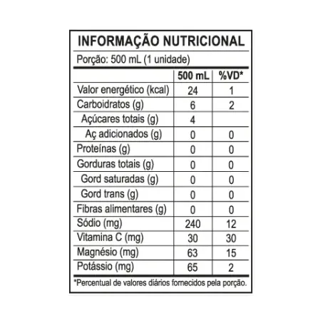 Plant Power Suplemento Alimentar Jungle Abacaxi e Horterlã Electrolytes Low Carb 500Ml 360-2