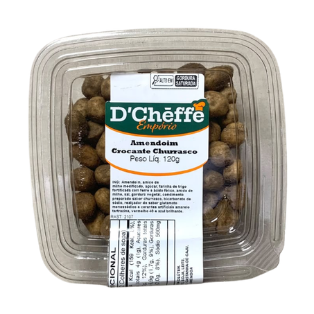 Amendoim churrasco d´cheffe 120g