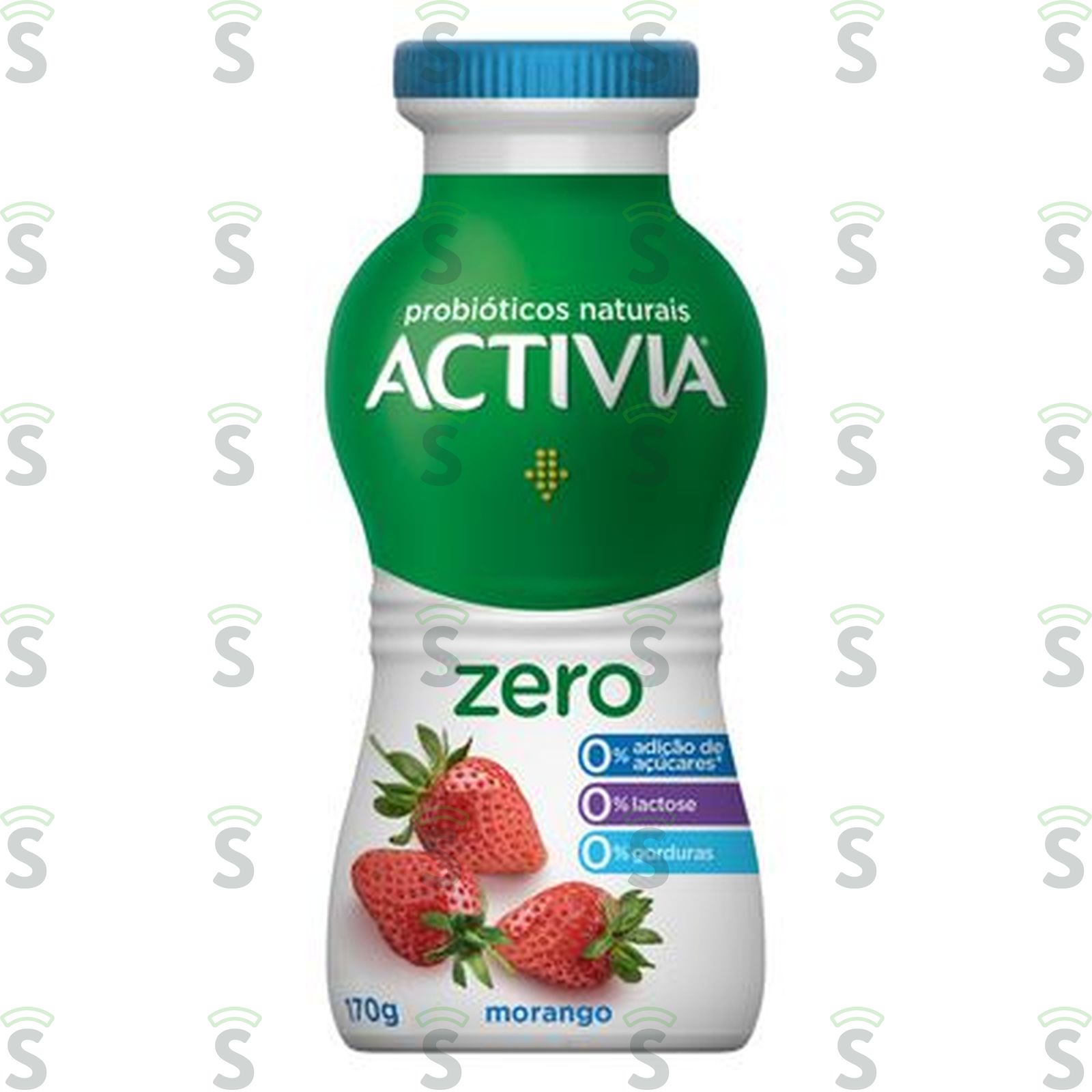 Danone-activia 170g zero morango