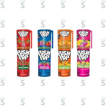  Pirulito Benevia Push  Pop Trad 15g