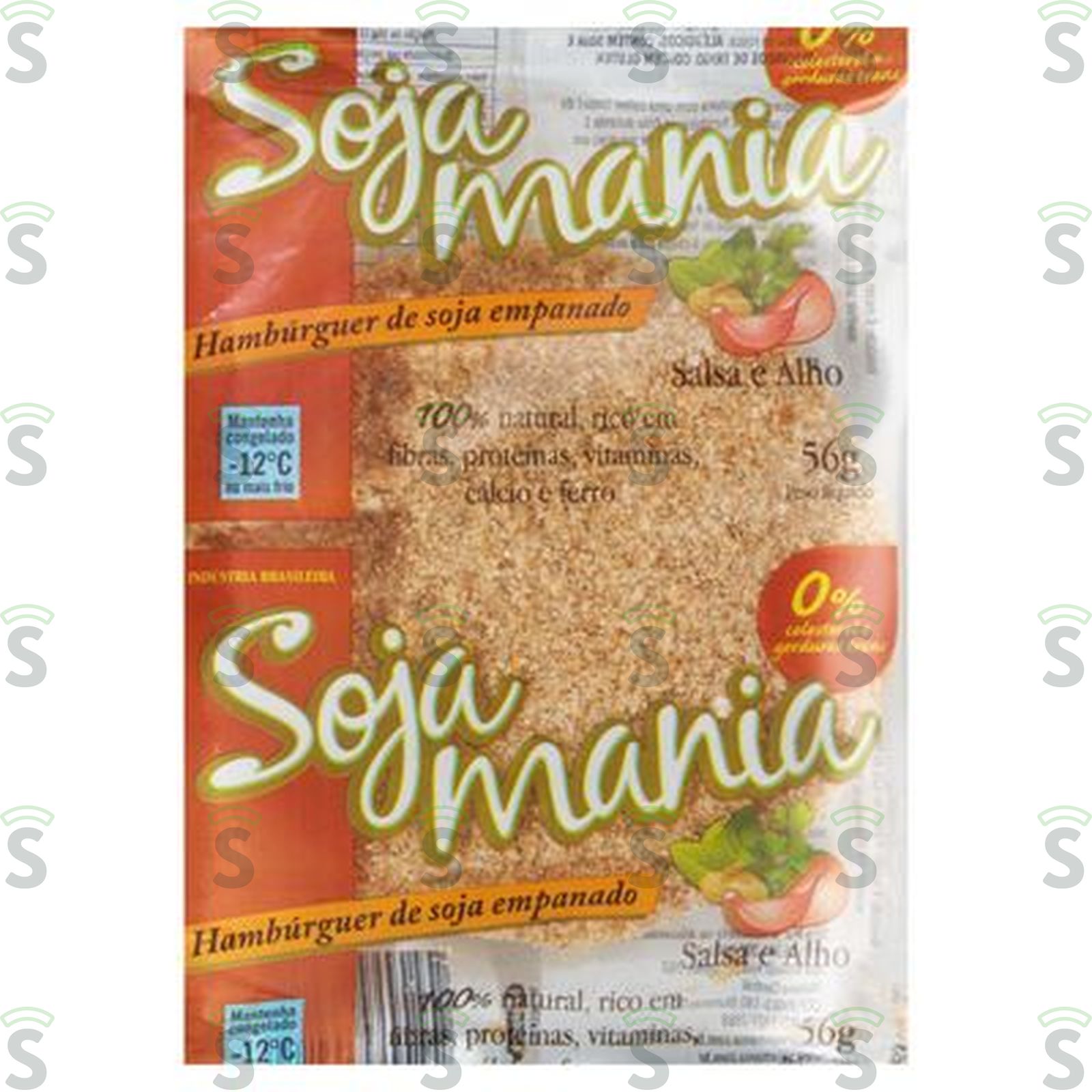 Hamburguer Soja Mania Soja Salsa E Alho 56G