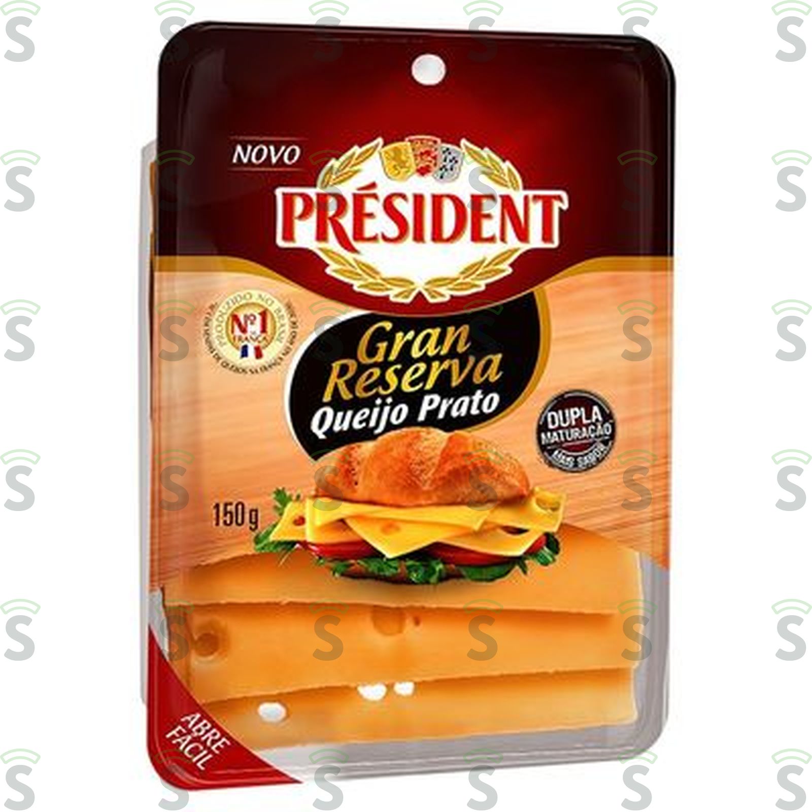 QUEIJO GRAN RESERVA PRATO 150G PRESIDENT