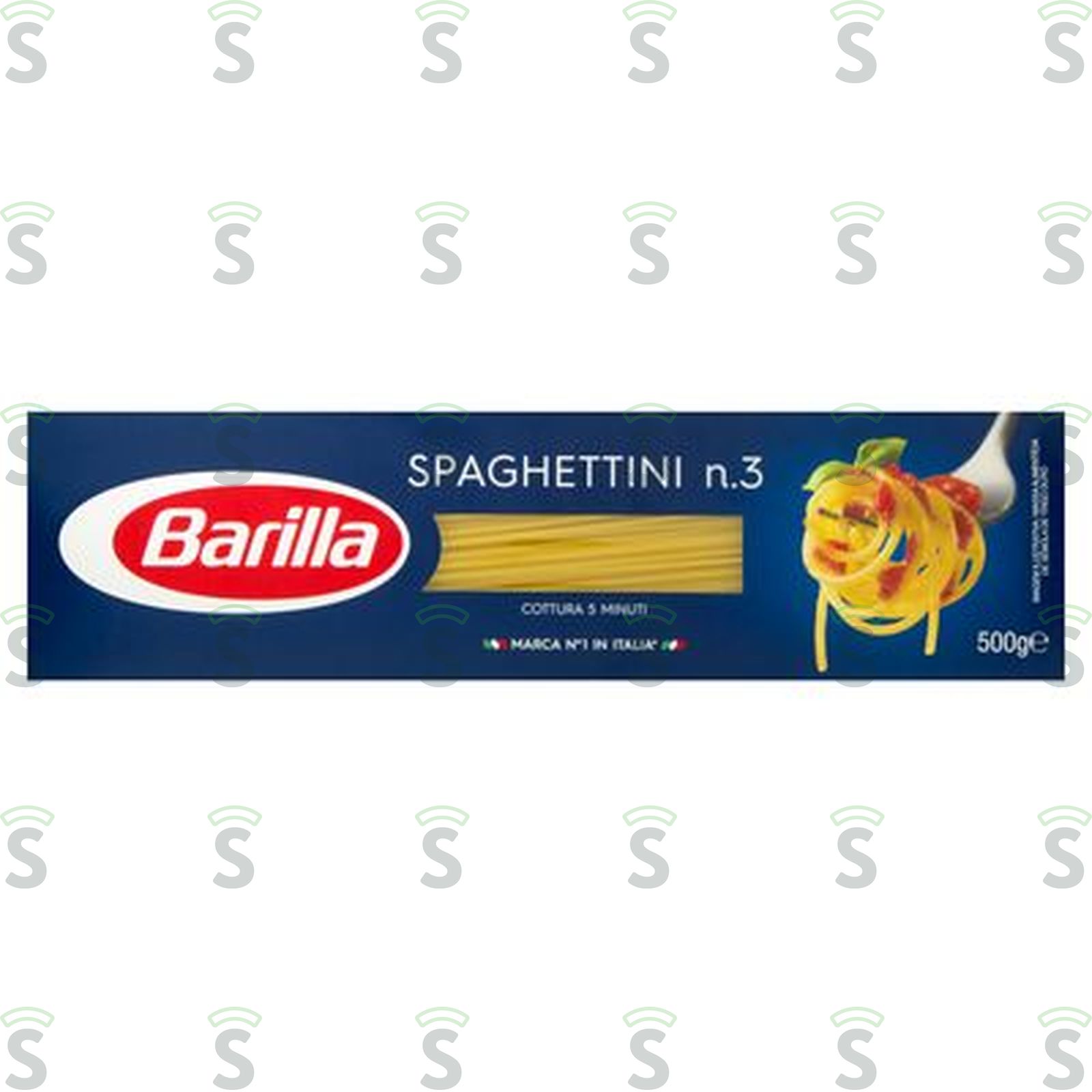 Massa barilla spaghetti n3 g duro 500g