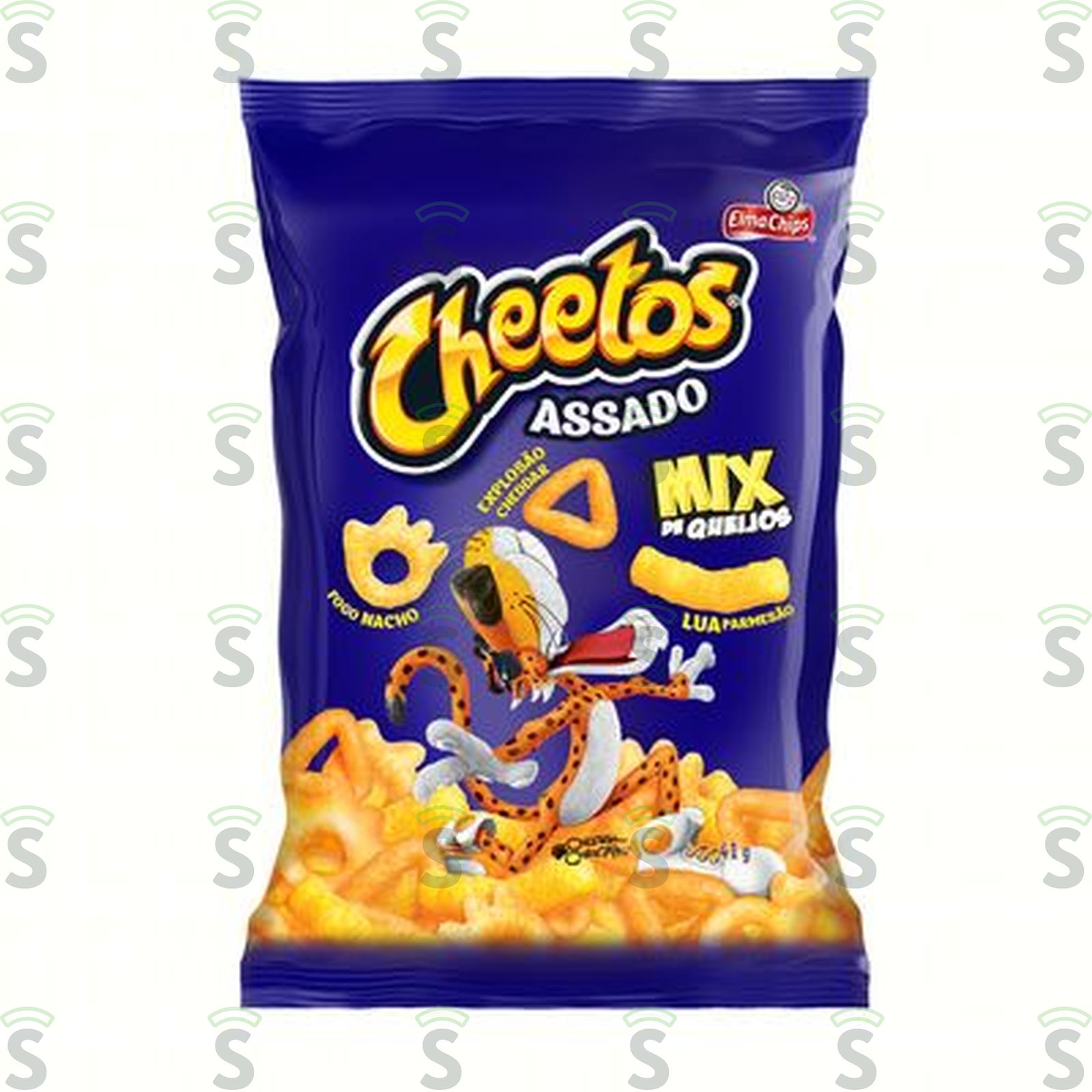 Salgadinho de Milho Mix de Queijos Elma Chips Cheetos Pacote 41G