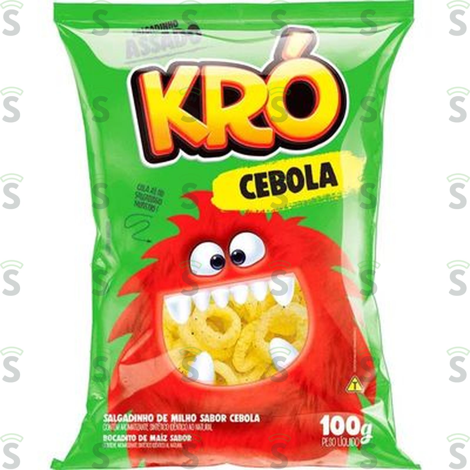 Salgadinho Kró Cebola Pacote 100G