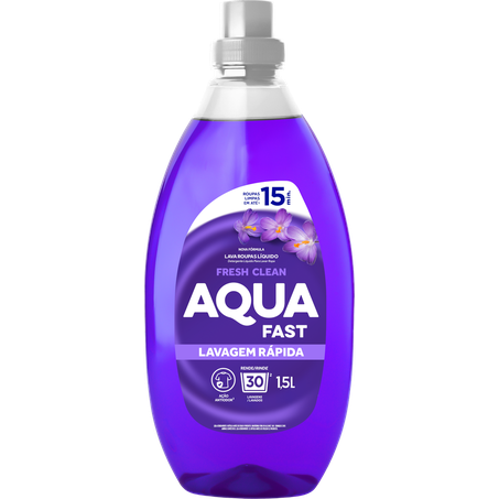 Lava roupas aquafast 1,5l fresh clean