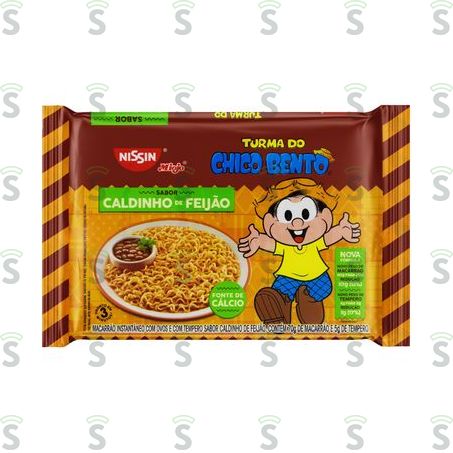  Macarrao Nissin Chico Cald Feijao 75g