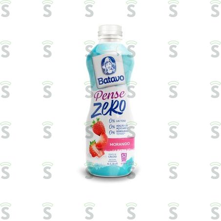  Bebida Láctea Batavo Pense Zero Morango 850g