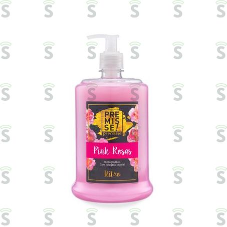 Sabonete Líquido Premisse Pink Frasco 1lt