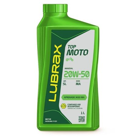  122286 - Lubrax Oleo Top Moto 20w50 Ma 1l