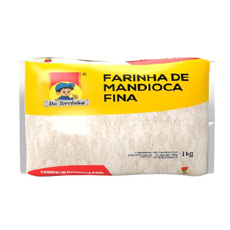 Farinha De Mandioca Fina Da Terinha 1kg