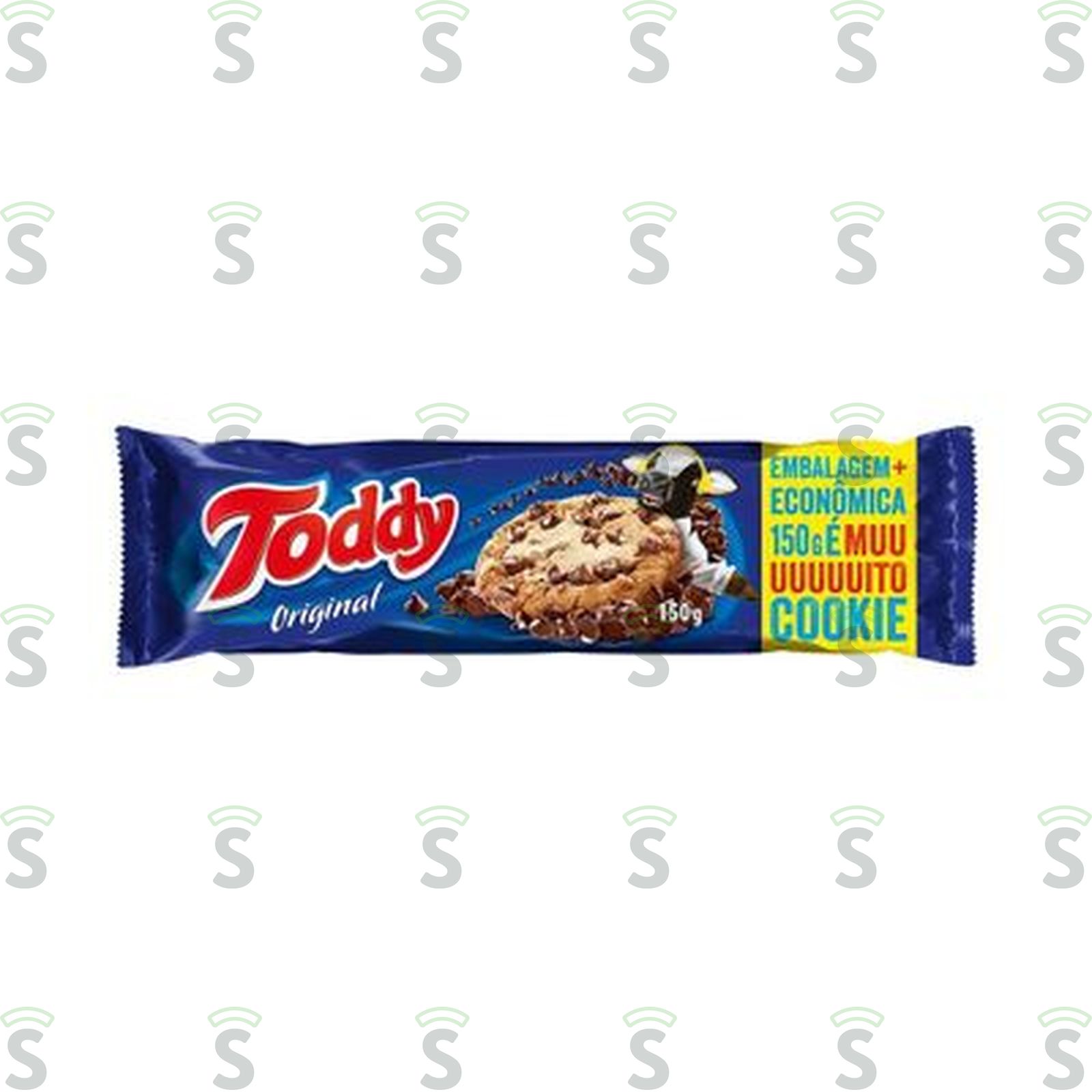 Biscoito Cookie Chocolate com Gotas de Chocolate Toddy Pacote Embalagem Econômica 133G