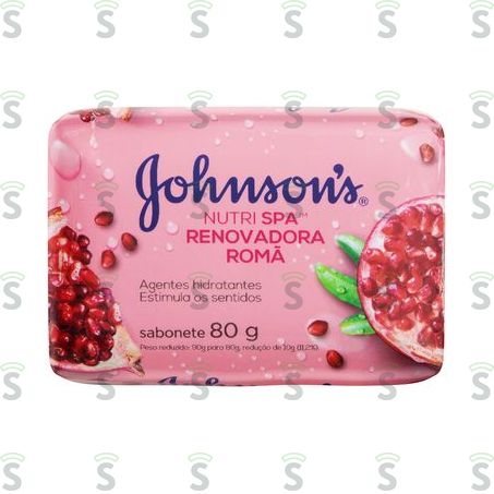  Sabonete Johnsons Romã 80g