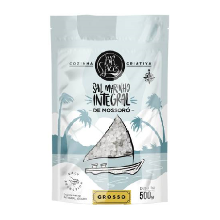 Sal Grosso Integral De Mossoro Br Spices 500g
